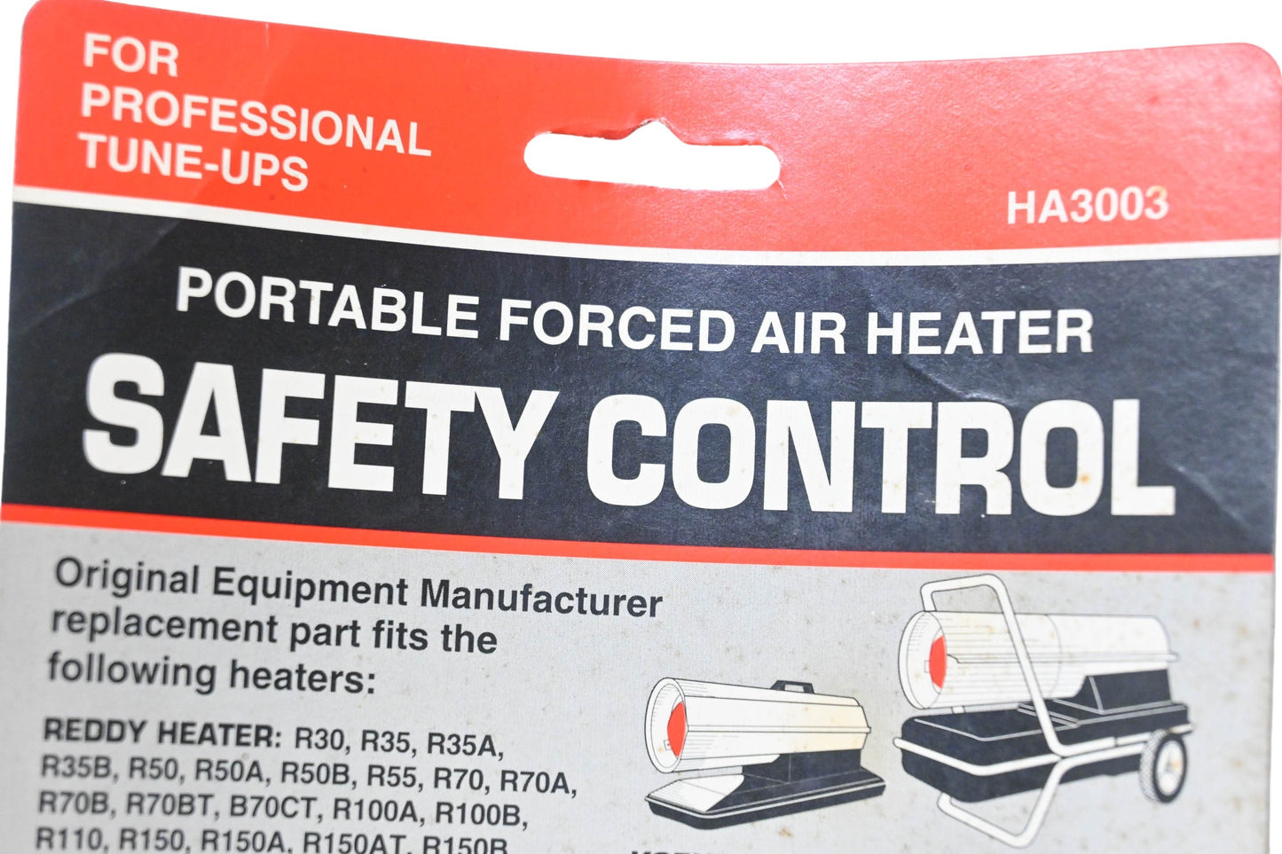 Desa HA3003 Portable Forced Air Heater Safety Control NOS
