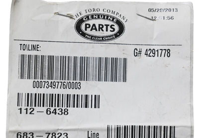 Toro 112-6438 Washout Port Seals Qty 2 NOS