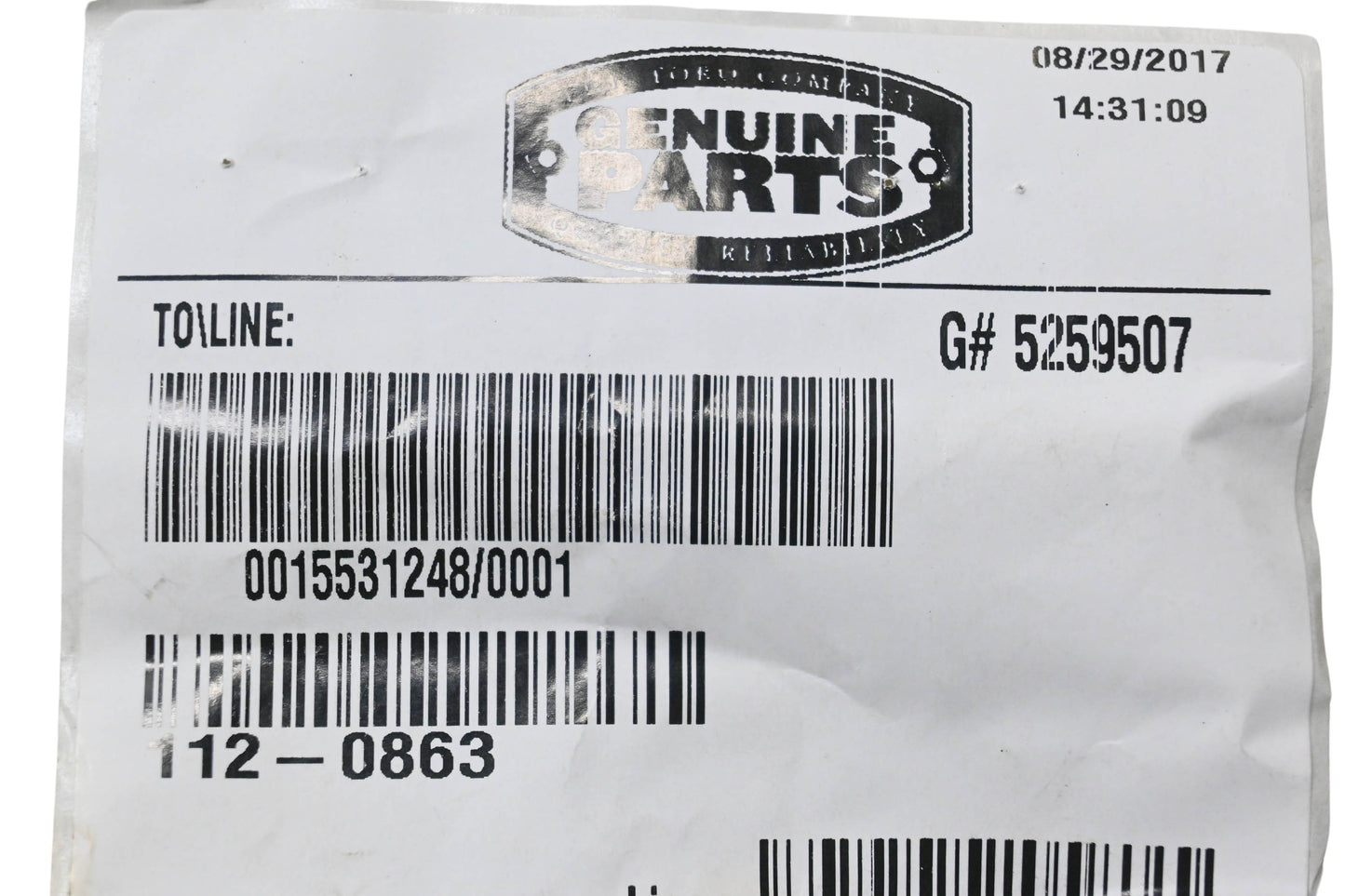 Toro 112-0863 Pinion Gear NOS