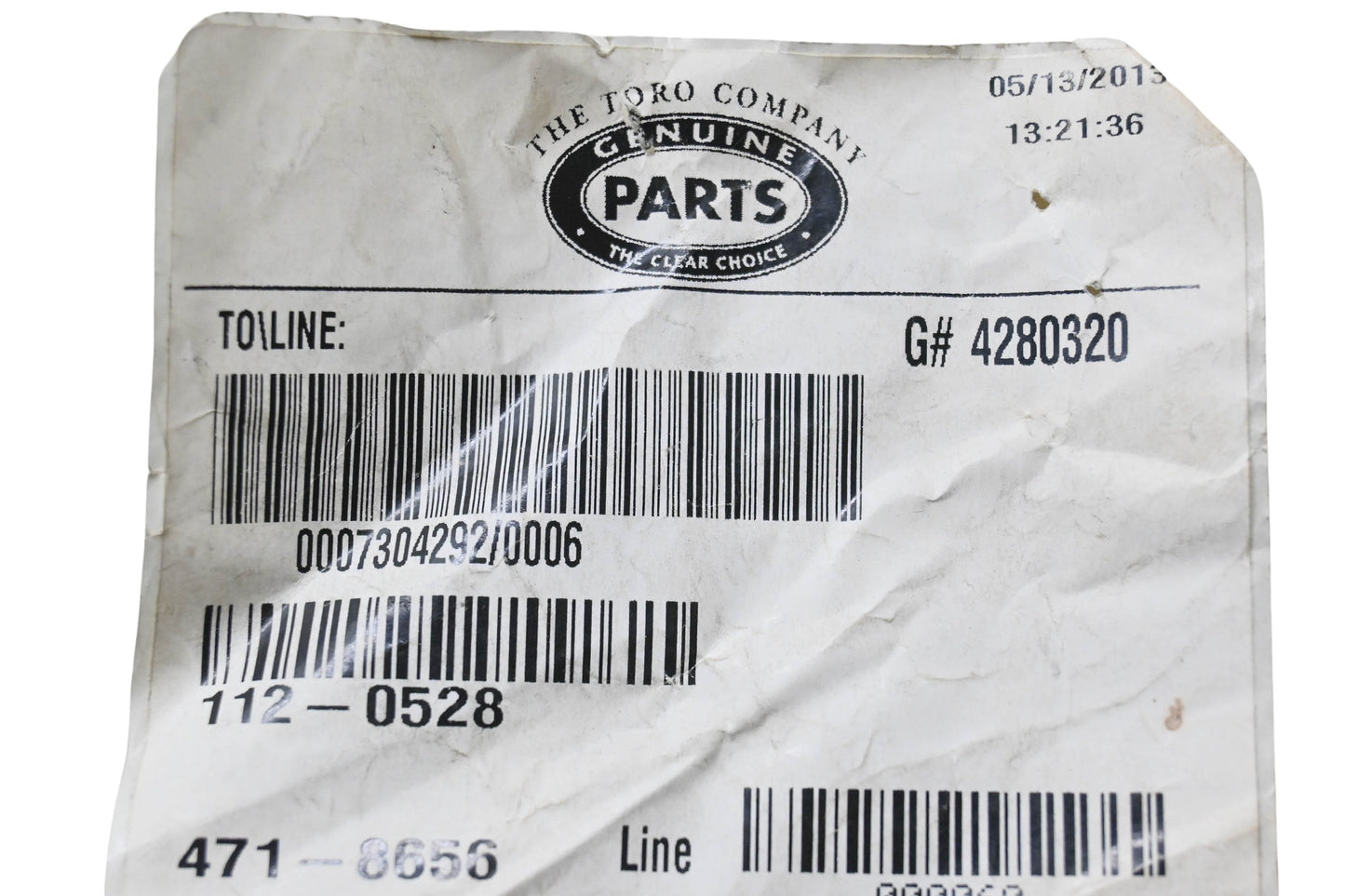 Toro 112-0528 Extension Spring NOS