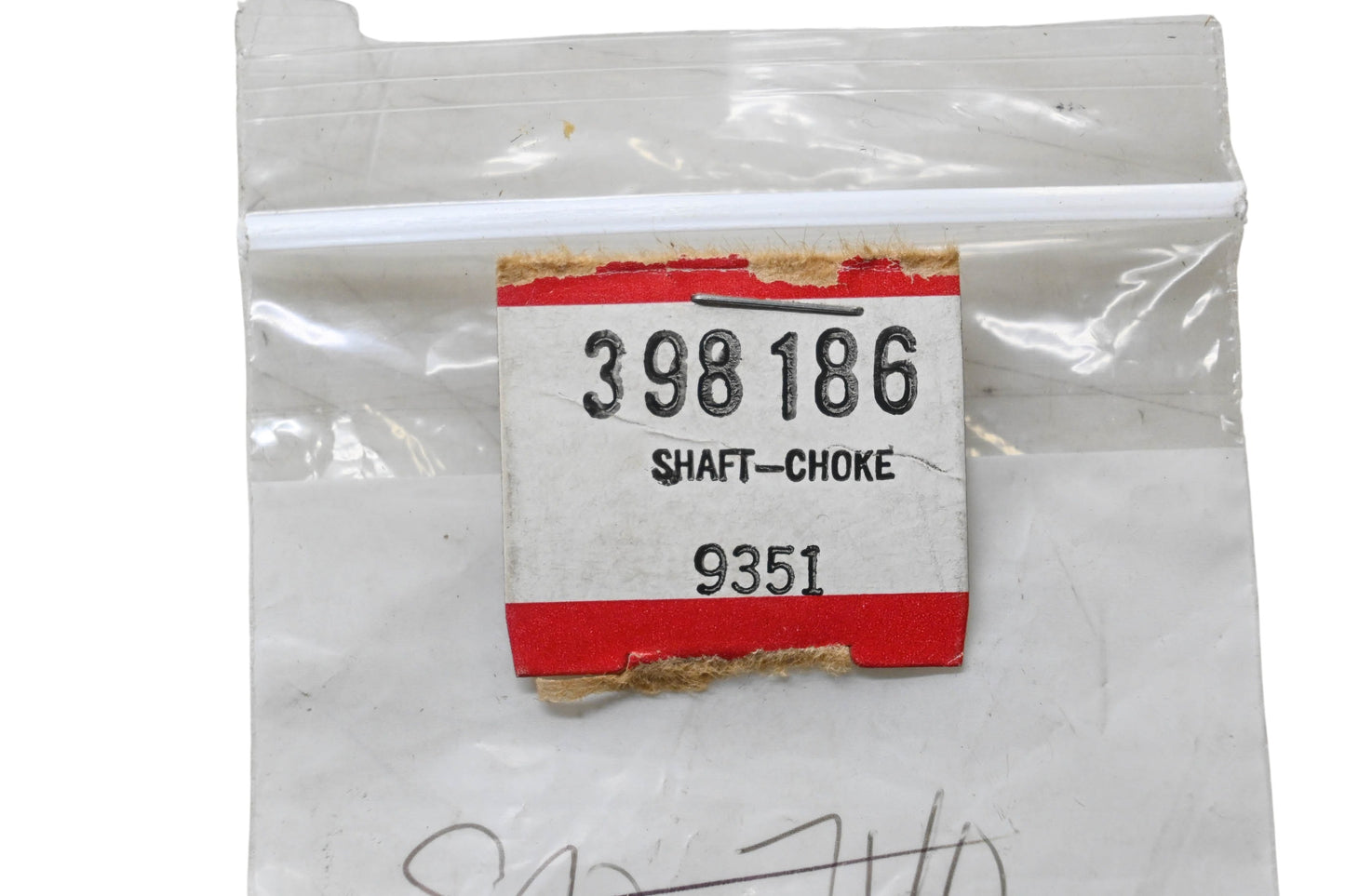 New OEM Briggs & Stratton 398186 Choke Shaft & Spring NOS