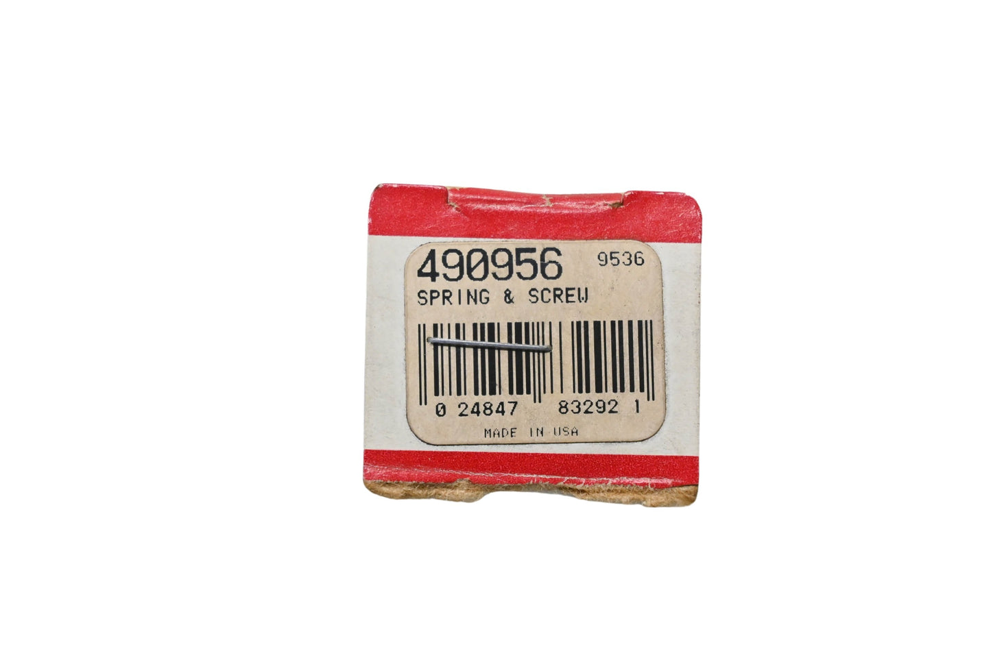 New OEM Briggs & Stratton 490956 Spring Screw Kit NOS