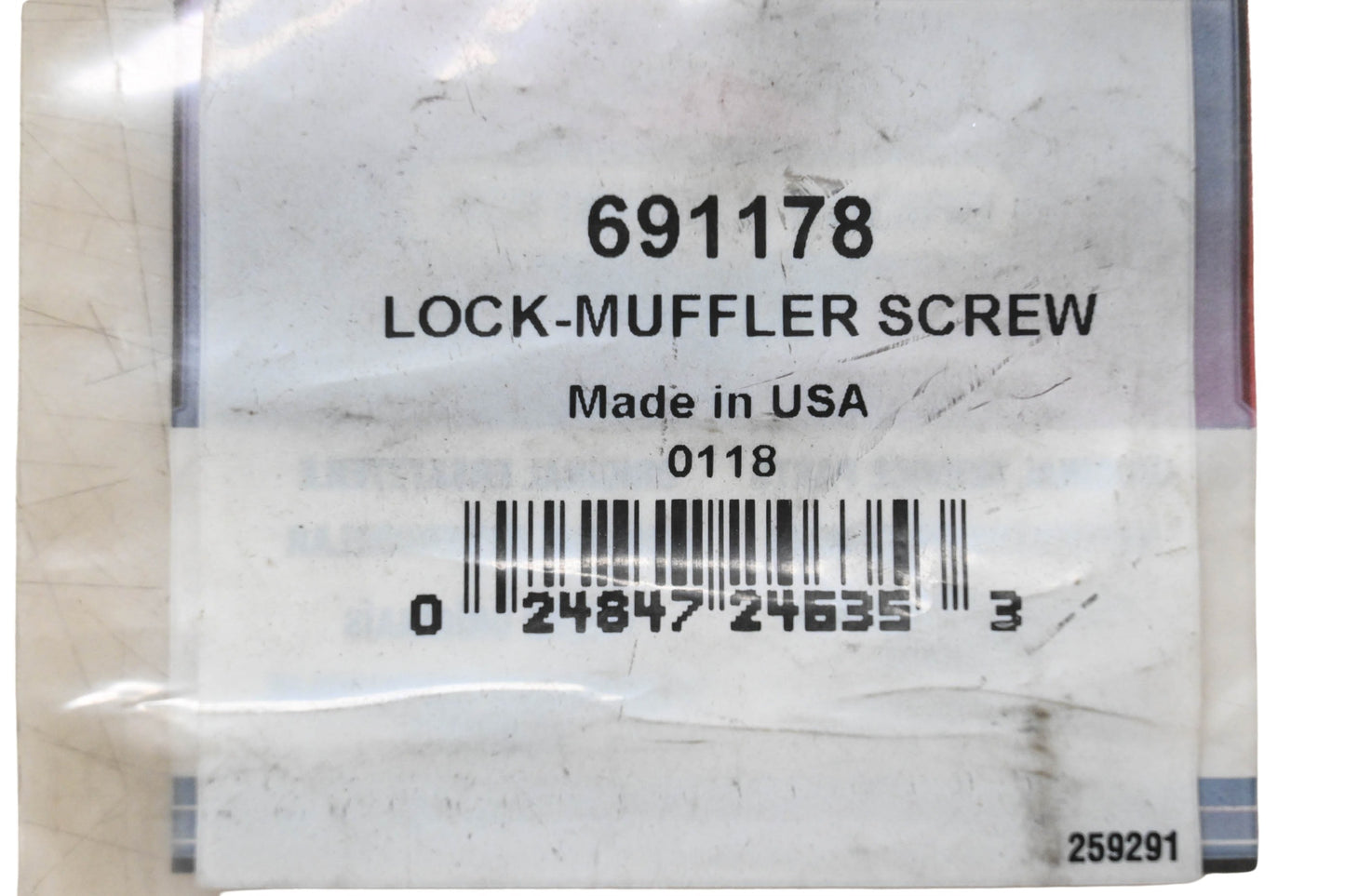 New OEM Briggs & Stratton 691178 Muffler Screw Lock NOS