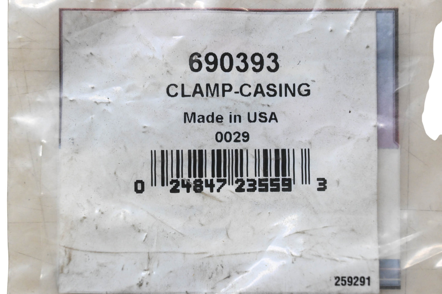 New OEM Briggs & Stratton 690393 Casing Clamp NOS