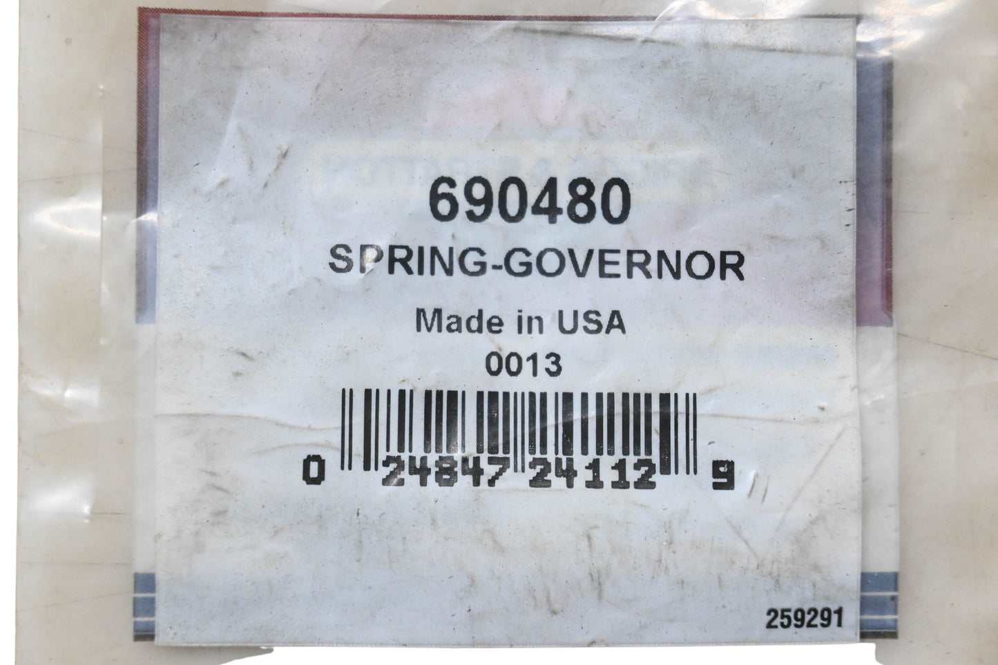 New OEM Briggs & Stratton 690480 Governor Spring NOS