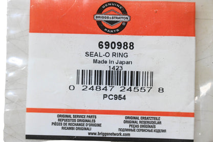 New OEM Briggs & Stratton 690988 O-Ring Seal NOS