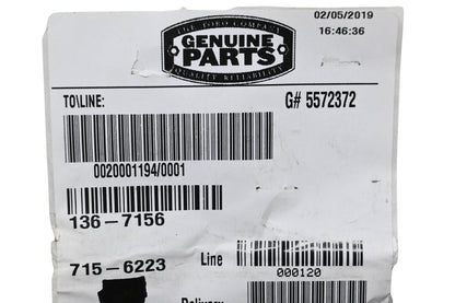 Toro 136-7156 Belt Guide NOS