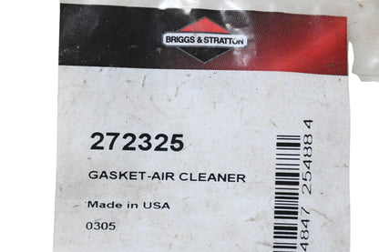 New OEM Briggs & Stratton 272325 Air Cleaner Gasket NOS