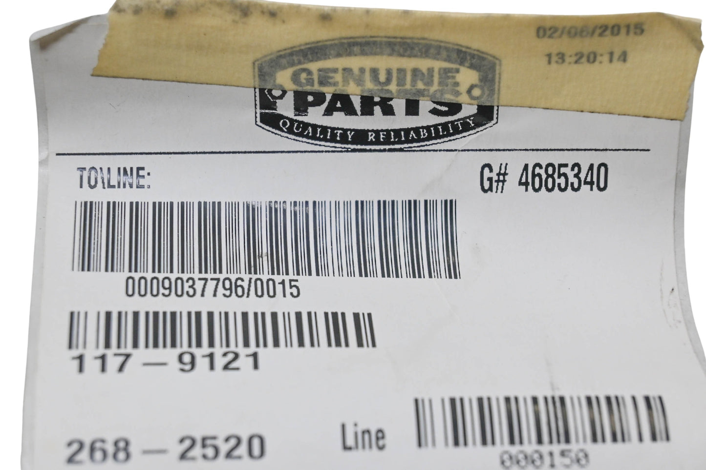 Toro 117-9121 Chute Deflector NOS
