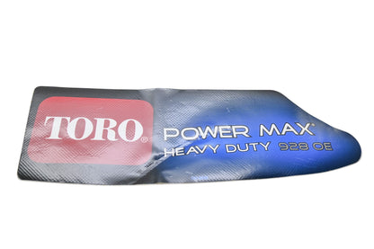 Toro 121-6640 Control Panel Decal NOS