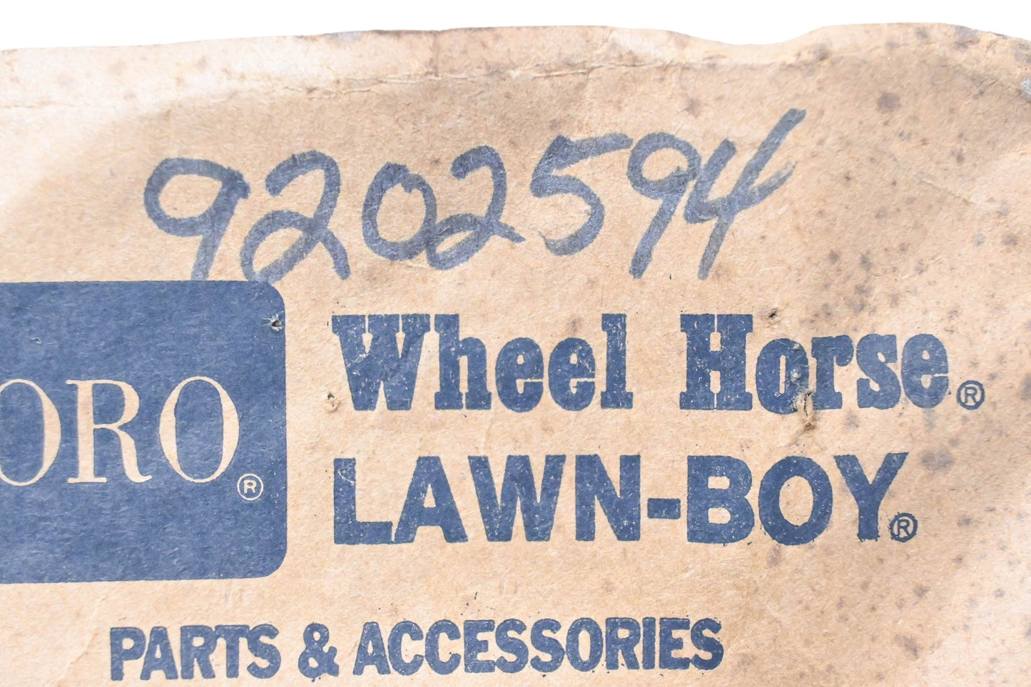 Toro 9202594 Washers Qty 2 NOS