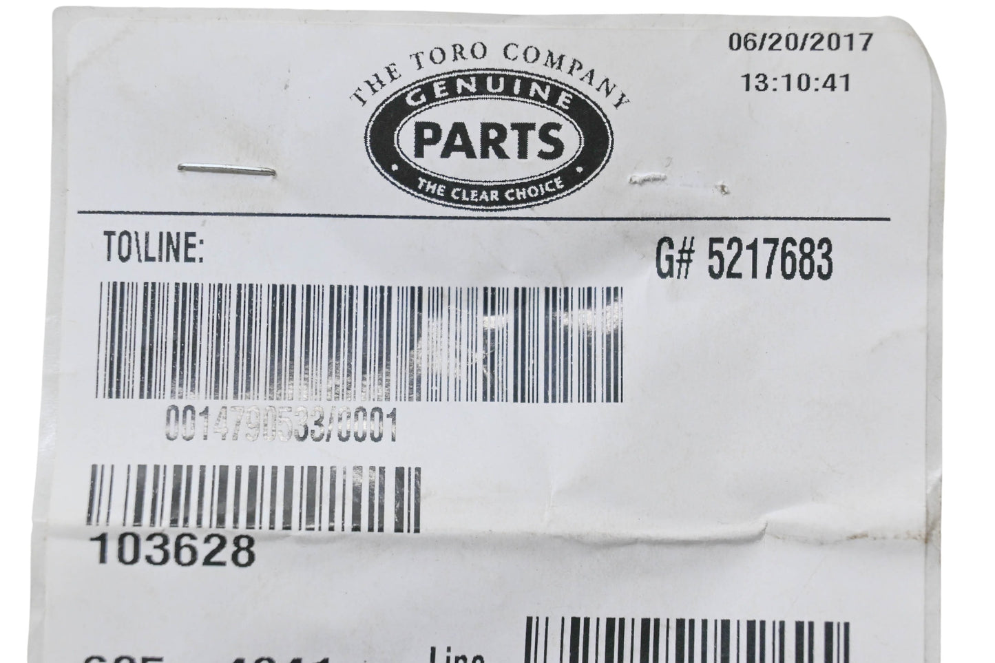 Toro 103628 Extension Spring NOS