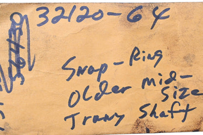 Toro 32120-64 External Snap Rings Qty 3 NOS