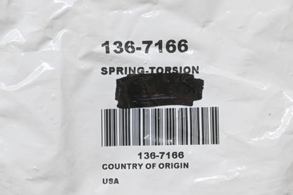 Toro 136-7166 Torsion Spring NOS