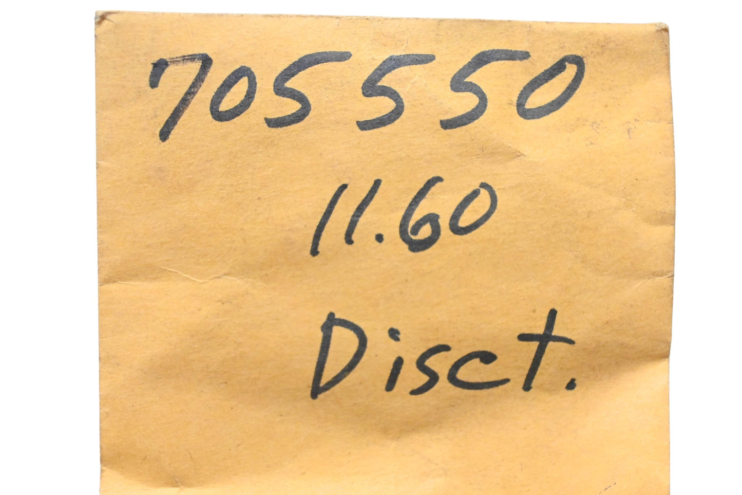 Toro 705550 Bushing Bearing NOS