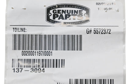 Toro 137-3094 Hex Nuts NOS