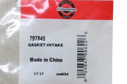 New OEM Briggs & Stratton 797845 Intake Gasket NOS