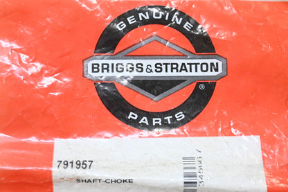 New OEM Briggs & Stratton 791957 Choke Shaft NOS
