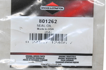 New OEM Briggs & Stratton 801262 Oil Seal NOS