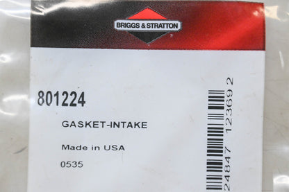 New OEM Briggs & Stratton 801224 Intake Gasket NOS