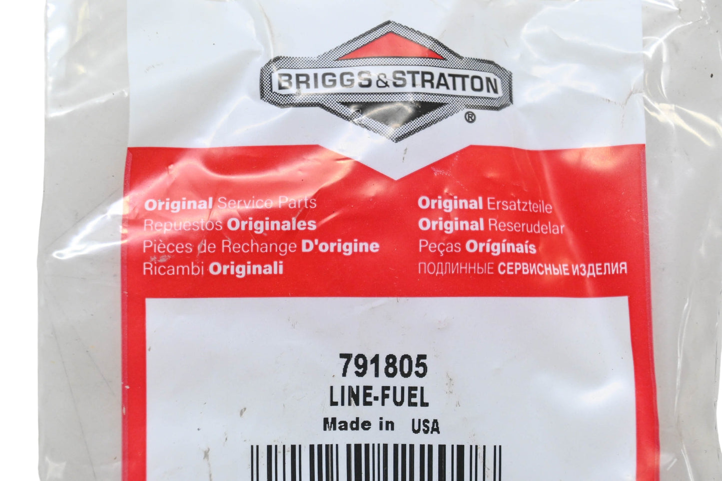 New OEM Briggs & Stratton 791805 Fuel Line NOS