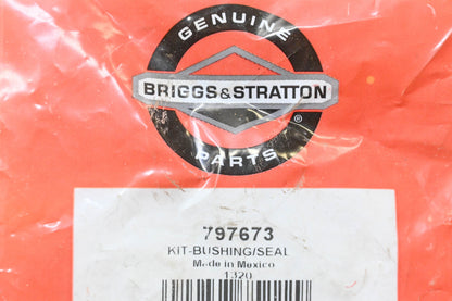 New OEM Briggs & Stratton 797673 Bushing Seal Kit NOS
