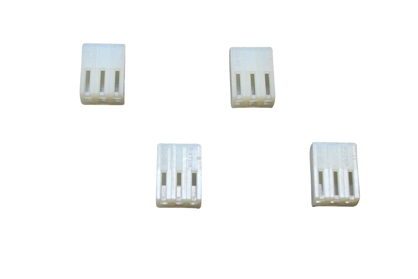 Molex 09-50-3031 Crimp Terminal Housings Qty 4 NOS