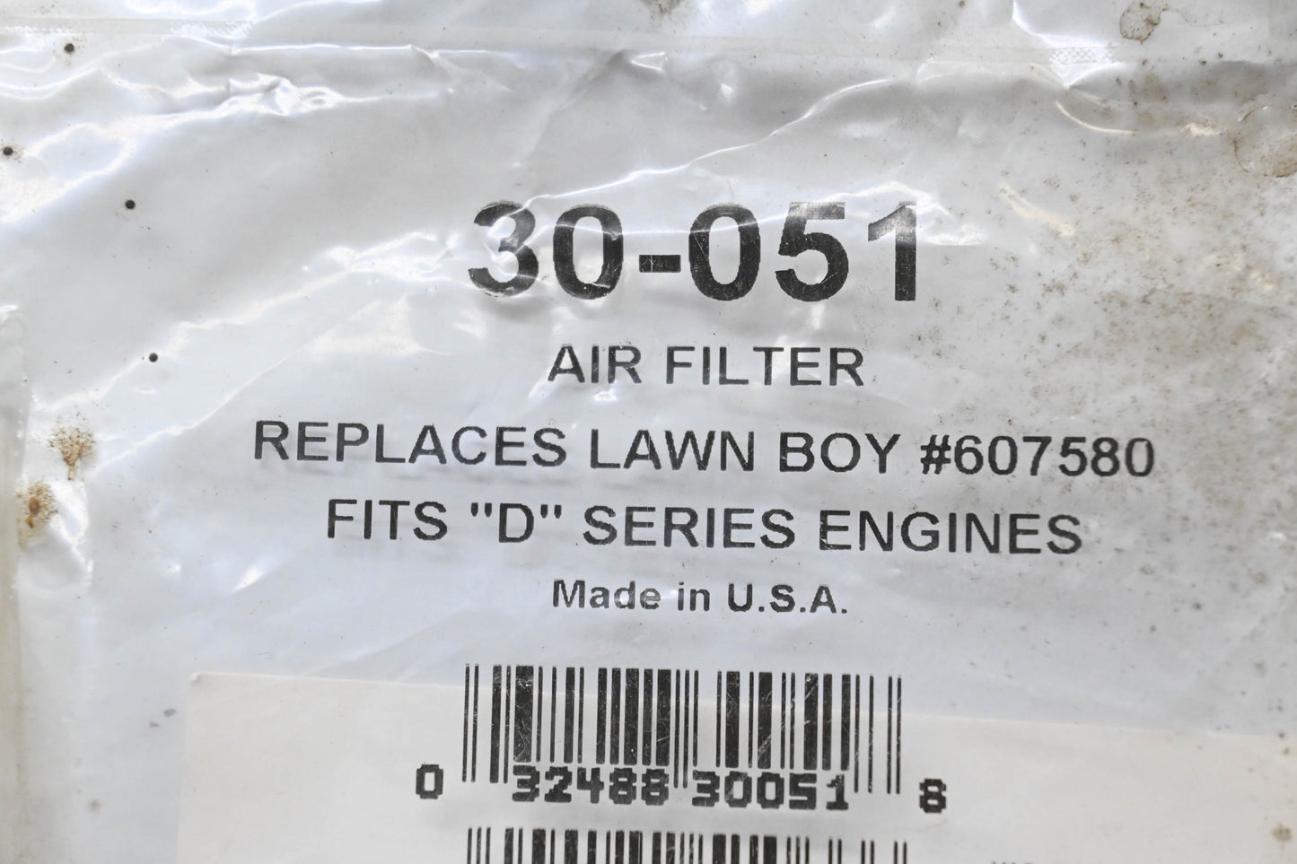 Oregon 30-051, 607580 Air Filter NOS