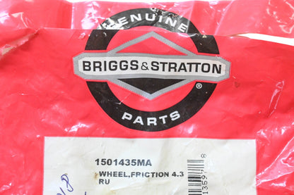 New OEM Briggs & Stratton 1501435MA Friction Wheel Disc NOS