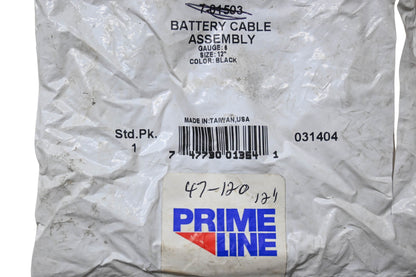 Prime Line 7-01503, 47-120 Battery Cable Assembly 12" NOS