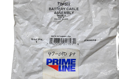 Prime Line 7-01502, 47-080 Battery Cable Assembly 8" NOS