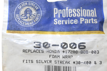 Silver Streak 30-006, 17288-888-003, 30-400 Foam Filter NOS