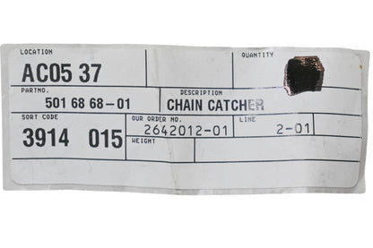 New OEM Husqvarna 501 68 68-01, 501686801 Chain Catcher NOS