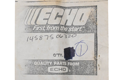 New OEM Echo 14587506320 Plate NOS