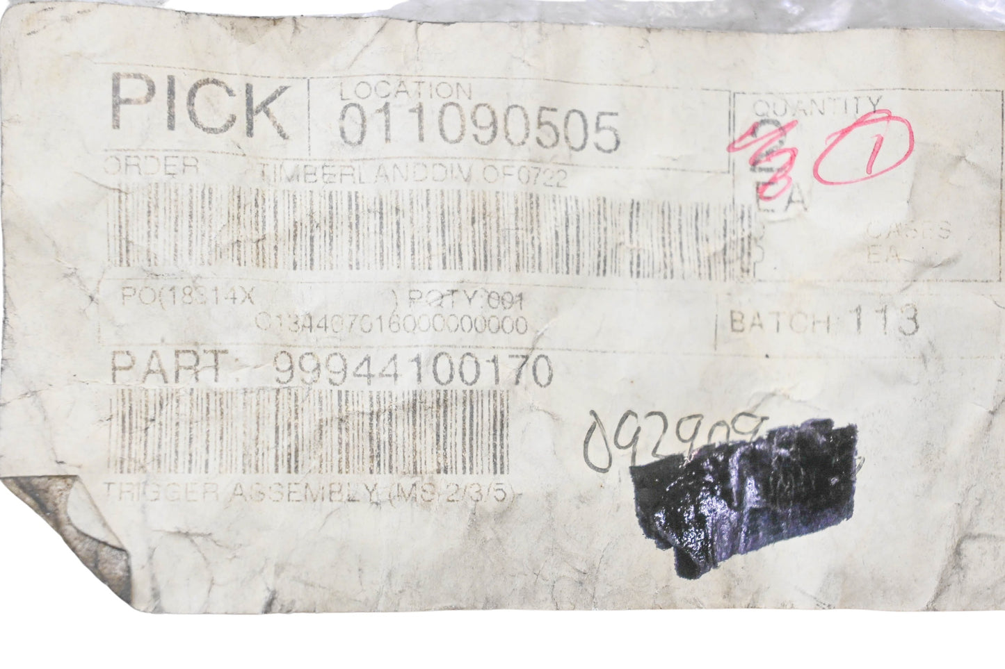 New OEM Echo 99944100170 Trigger NOS