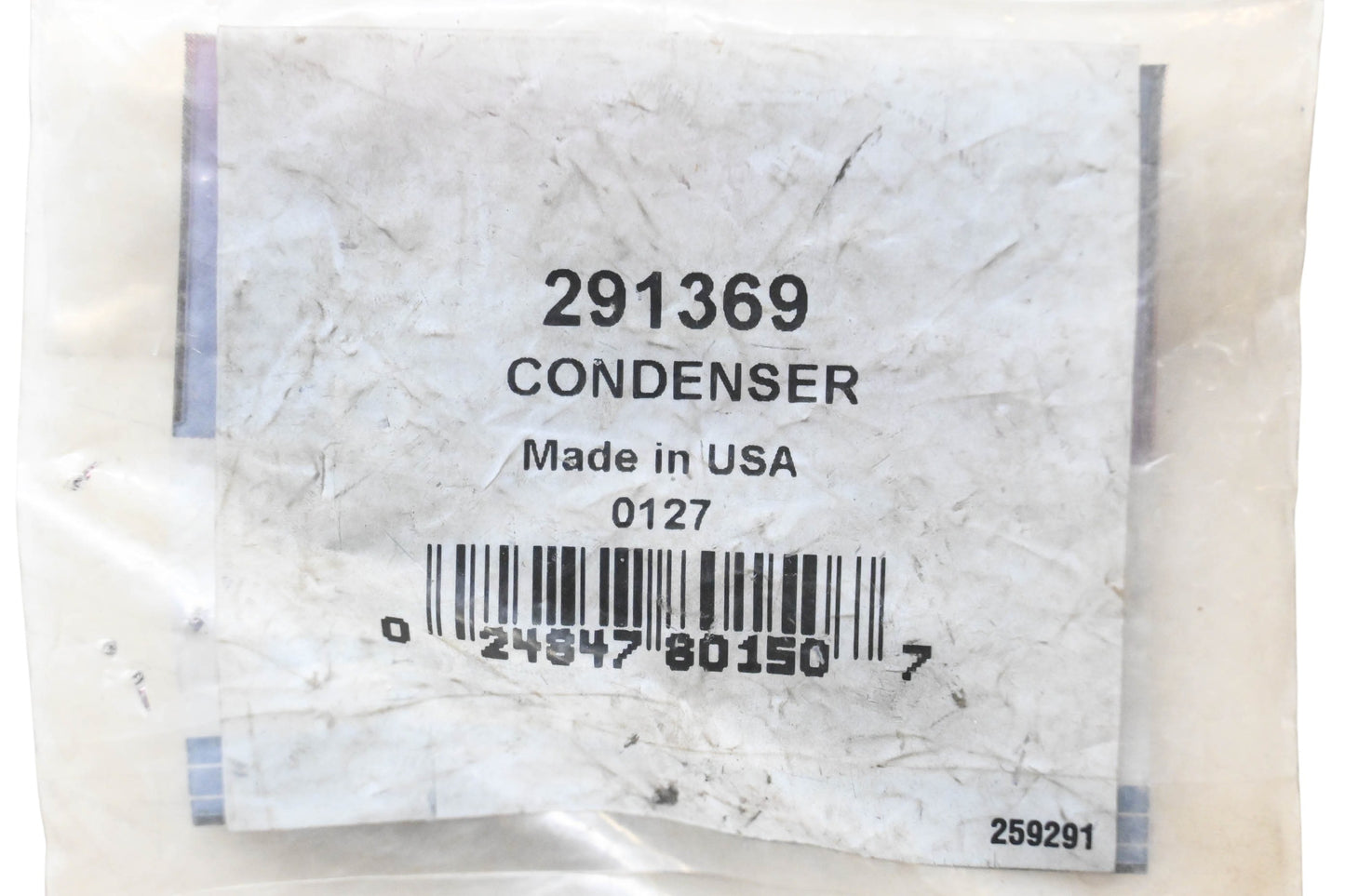 New OEM Briggs & Stratton 291369 Condenser NOS