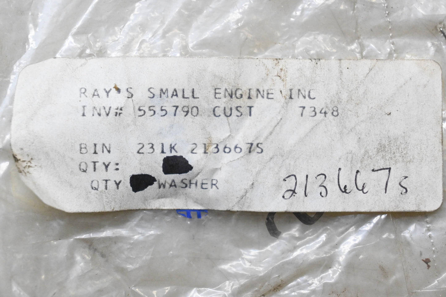 AYP 213667S Thrust Washer NOS