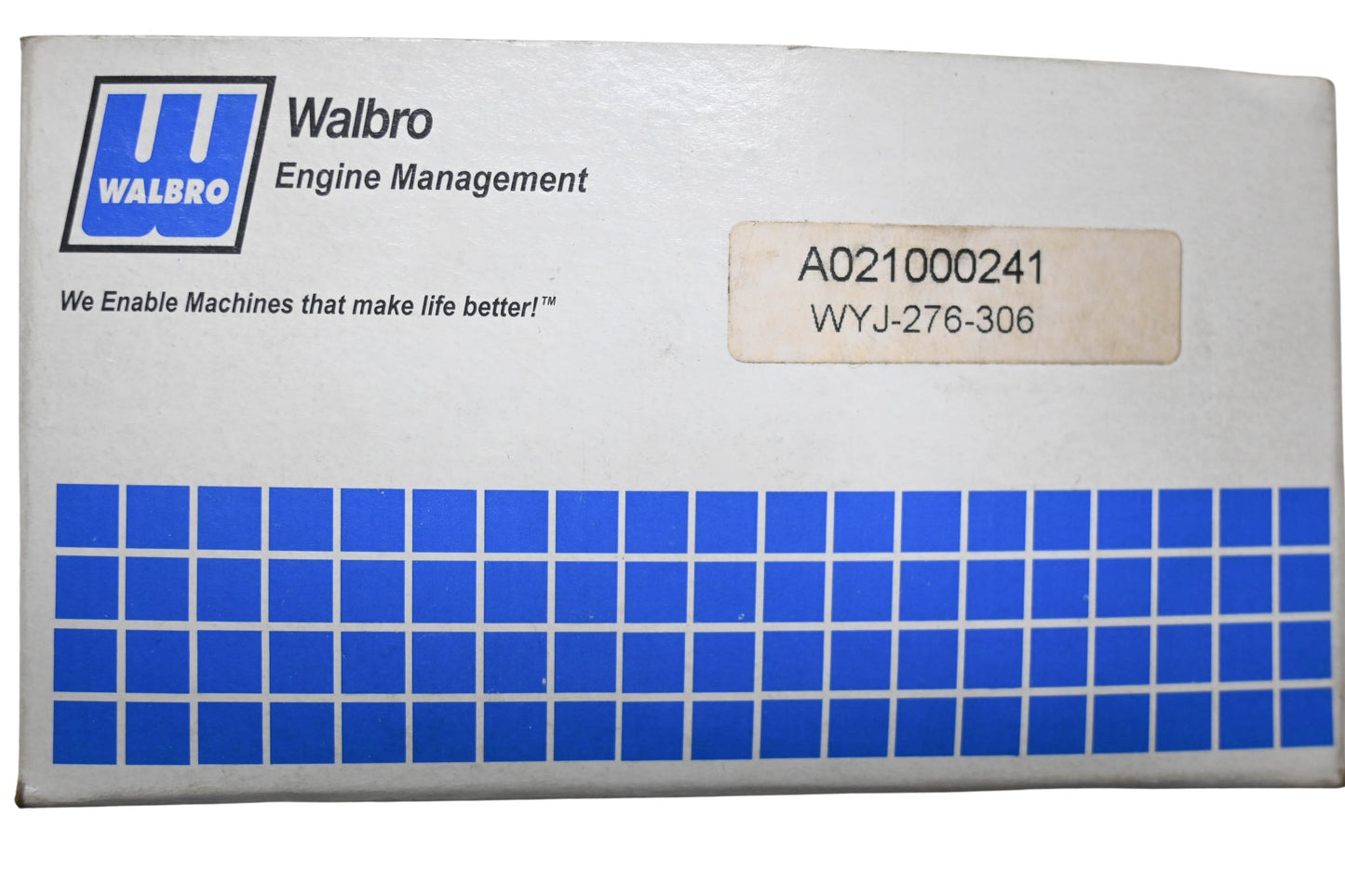 Walbro WYJ-276-306, A021000241 Carburetor NOS