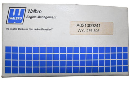 Walbro WYJ-276-306, A021000241 Carburetor NOS