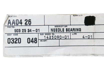 New OEM Husqvarna 503 25 34-01, 503253401 Needle Bearings Qty 2 NOS