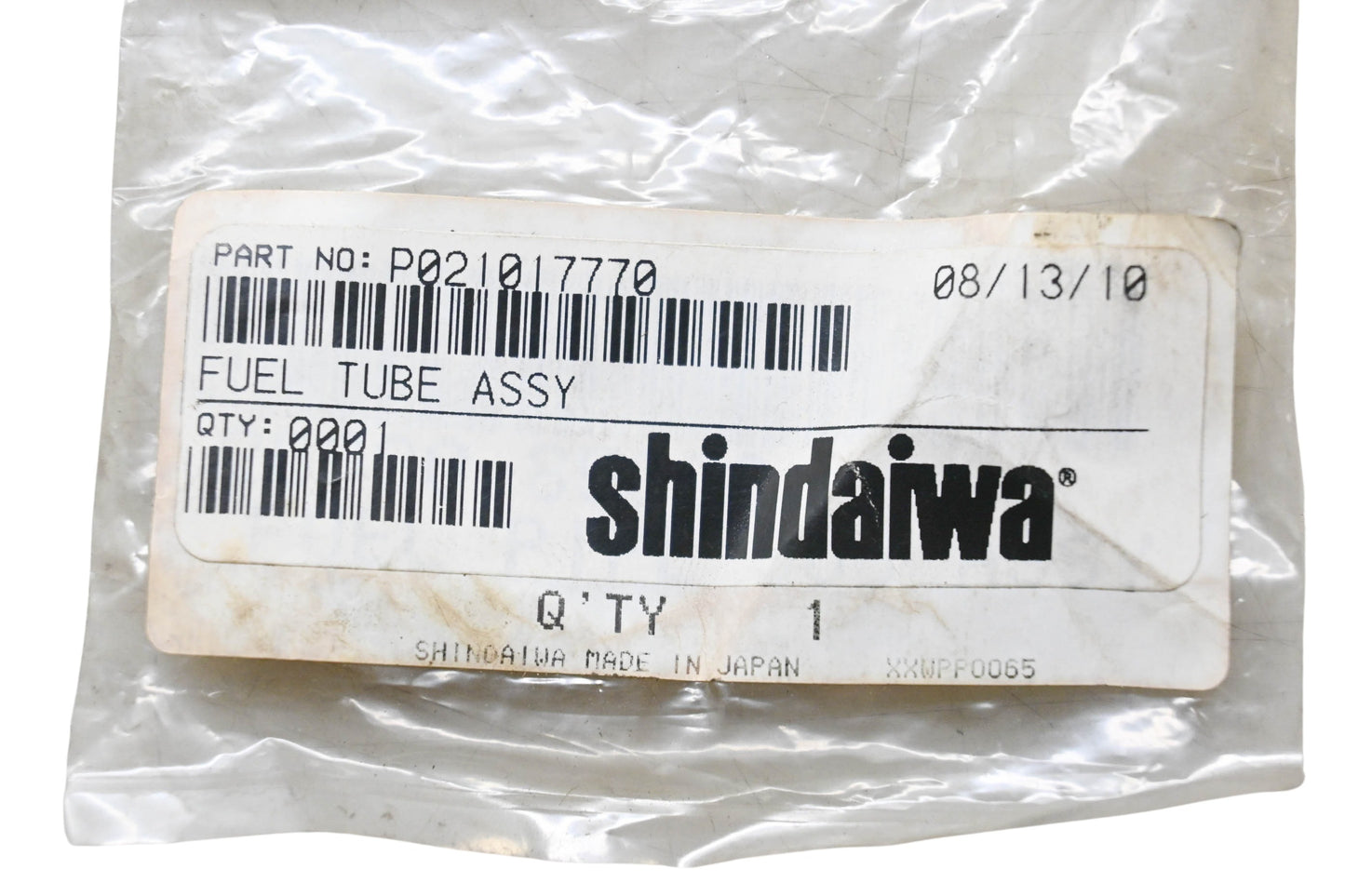 Shindaiwa P021017770 Fuel Line NOS