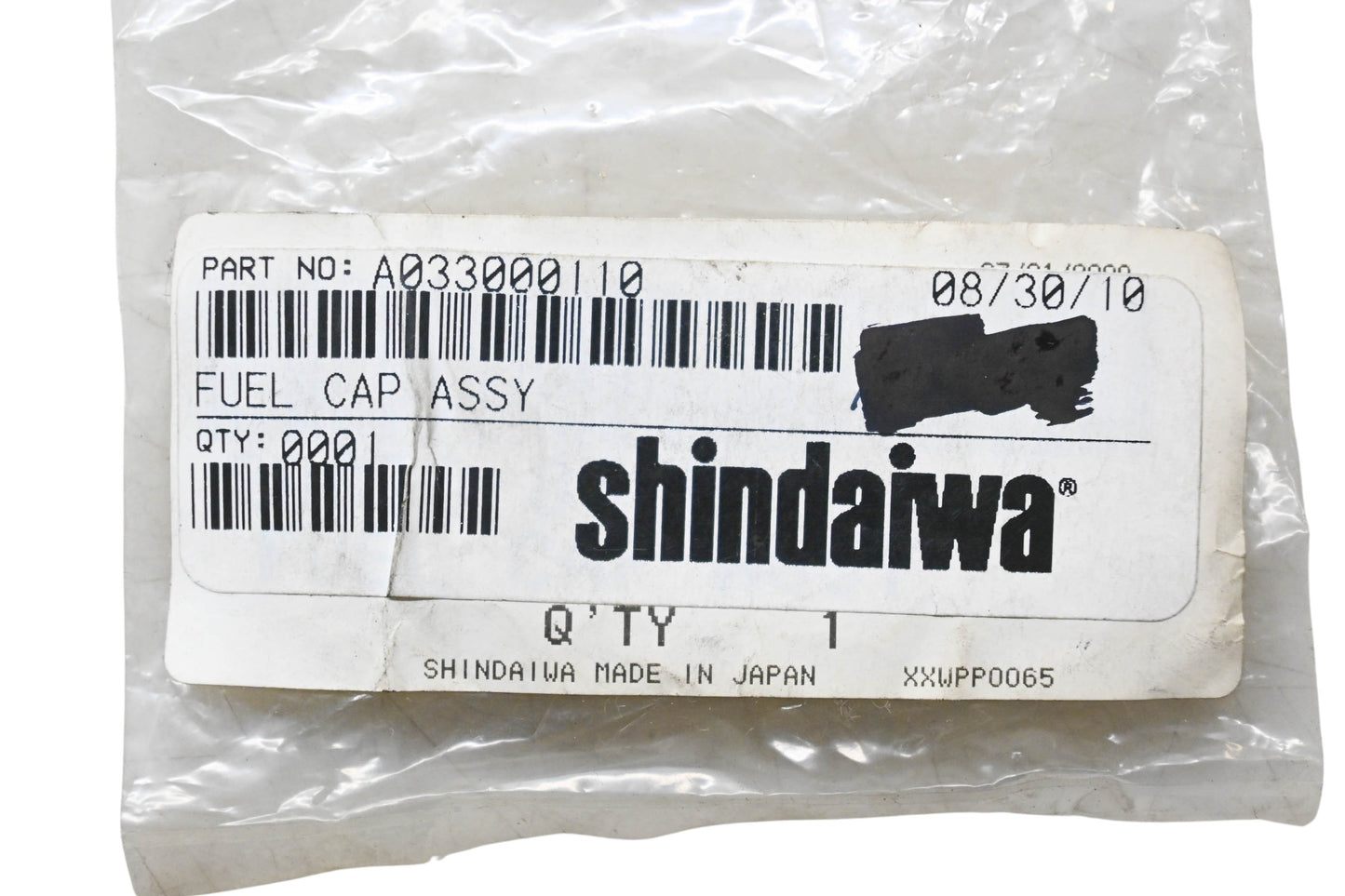 Shindaiwa A033000110 Fuel Cap Assembly NOS