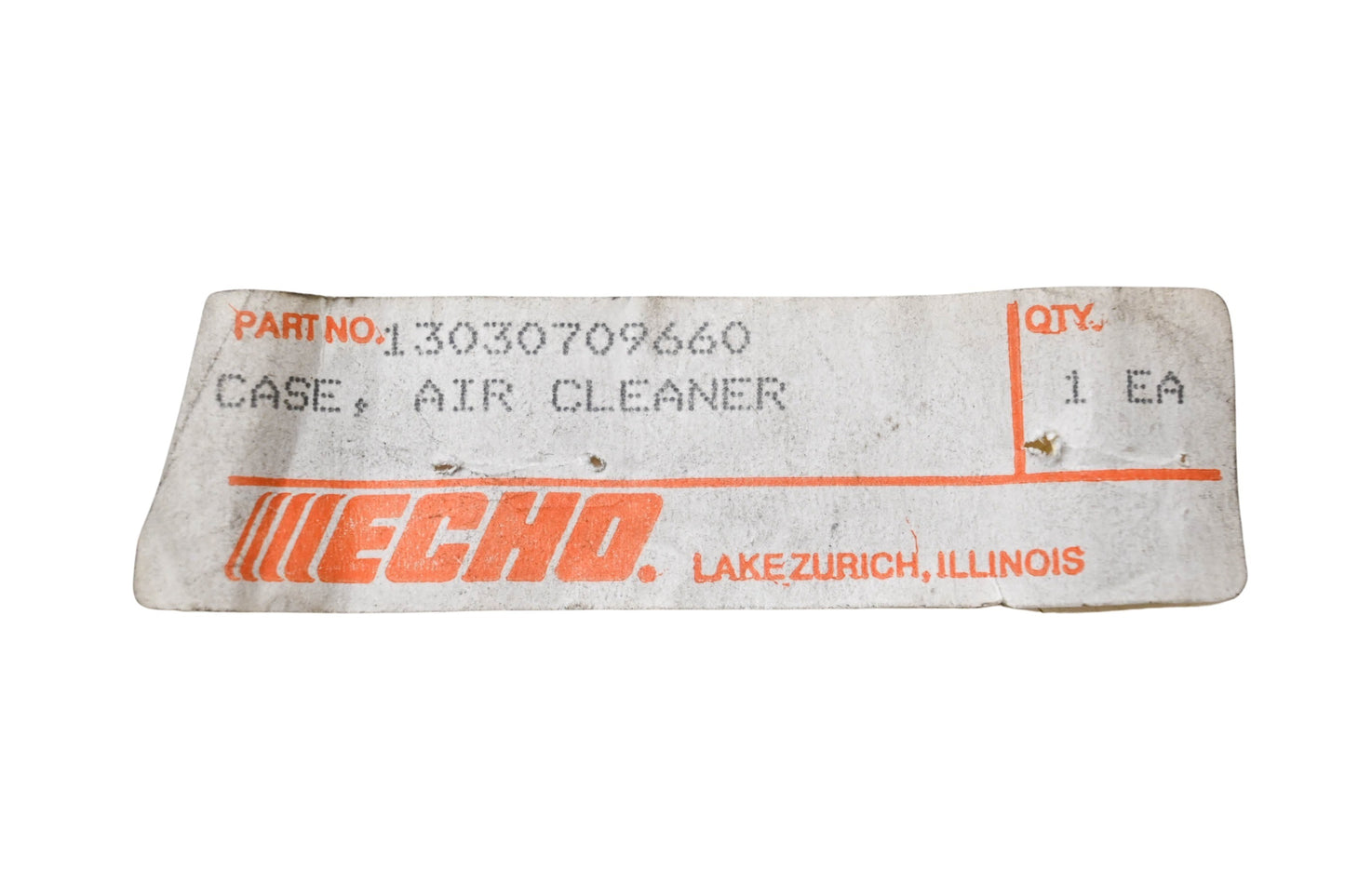 New OEM Echo 13030709660 Air Cleaner Case NOS