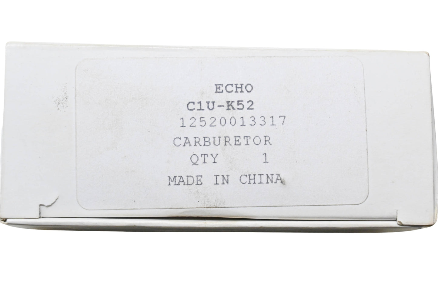 New OEM Echo 12520013317, C1U-K52 Carburetor NOS