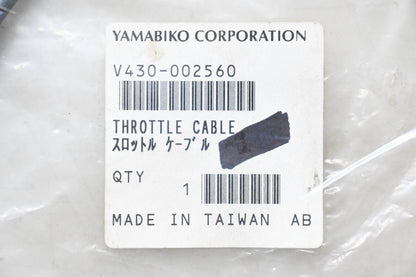 Yamabiko V430-002560 Throttle Cable NOS