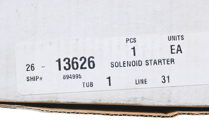 Rotary 26-13626 Starter Solenoid NOS