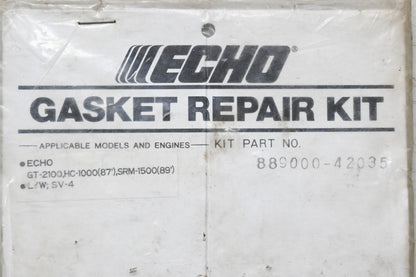 New OEM Echo 889000-42035, GT-2100, HC-1000 Gasket Repair Kit NOS