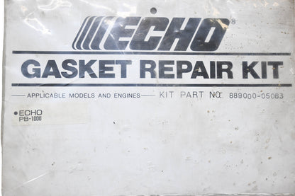 New OEM Echo 889000-05063, PB-1000 Gasket Repair Kit NOS