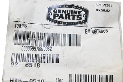 Toro 92-6518 Traction Cable Assembly NOS
