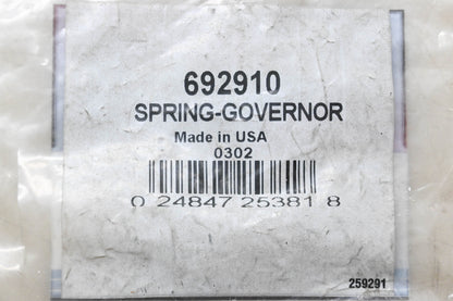 New OEM Briggs & Stratton 692910 Governor Spring NOS